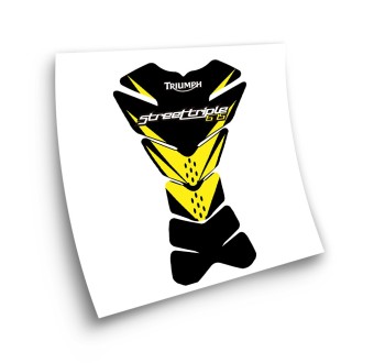 Triumph Street Triple 675 Mod 2 Tank Motorbike Stickers  - Star Sam