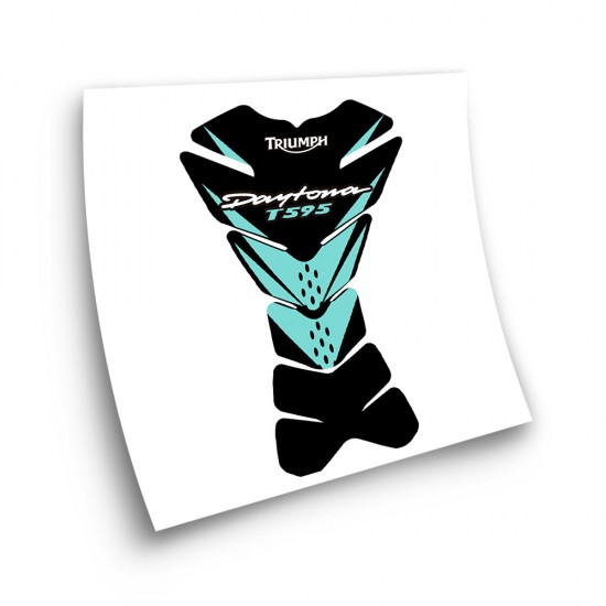 Triumph Daytona T595 mod 2 Tank Motorbike Sticker  - Star Sam