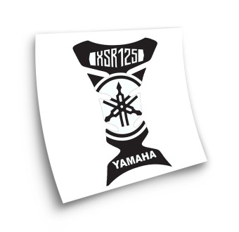 Yamaha XSR 125 Tank Protector Motorbike Stickers  - Star Sam