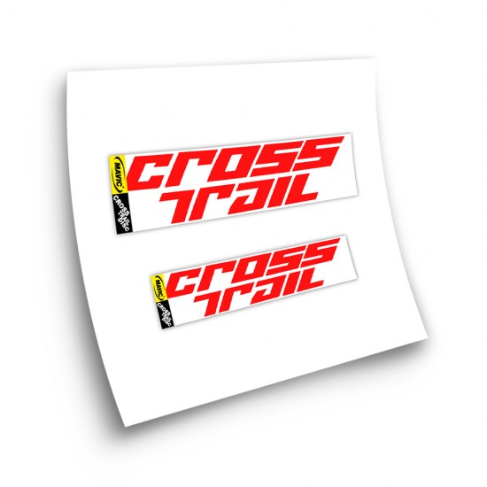 Αυτοκόλλητα ποδηλάτου Hub Mavic cross trail Μοντέλο 5 - Star Sam