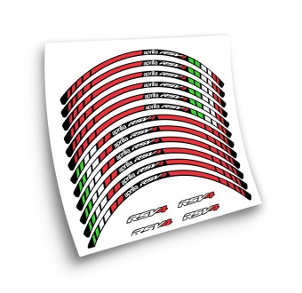 Adesivi Per Cerchioni Di Moto Aprilia RSV4 Modello 2 - Star Sam