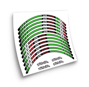 Aprilia Tetsuya Mod 2 Choose Colour Motorbike Stickers - Star Sam