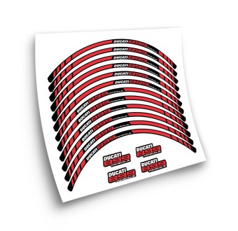 Ducati 899 Panigale Motorbike Rim Stickers Choose Colour - Star Sam