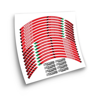 Ducati 749 Racing Equipment Motorrad Aufkleber  - Star Sam