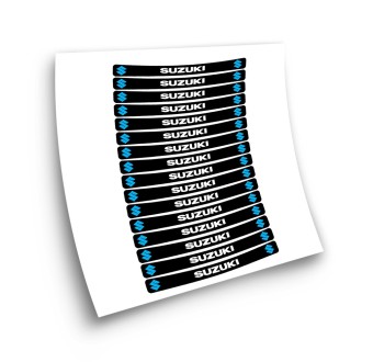 Suzuki Generica Mod2 Choose Colour Motorbike Stickers - Star Sam