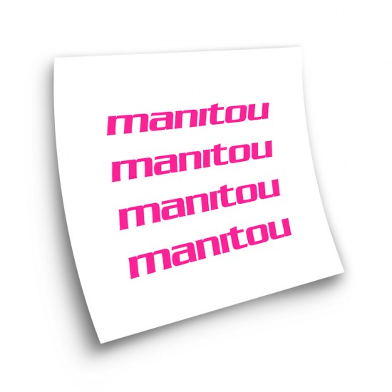 Manitou Frame Bike Sticker Choose Your Colour - Star Sam