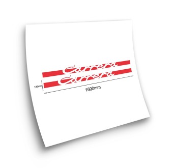 Porsche 911 Carrera Sidestripe Sticker Set - Star Sam