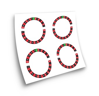 Specials Roulette Casino Rims Motorbike Stickers - Star Sam