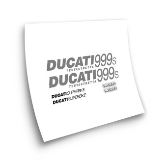 Adesivi Per Motocicletta Ducati 999s Testastretta - Star Sam