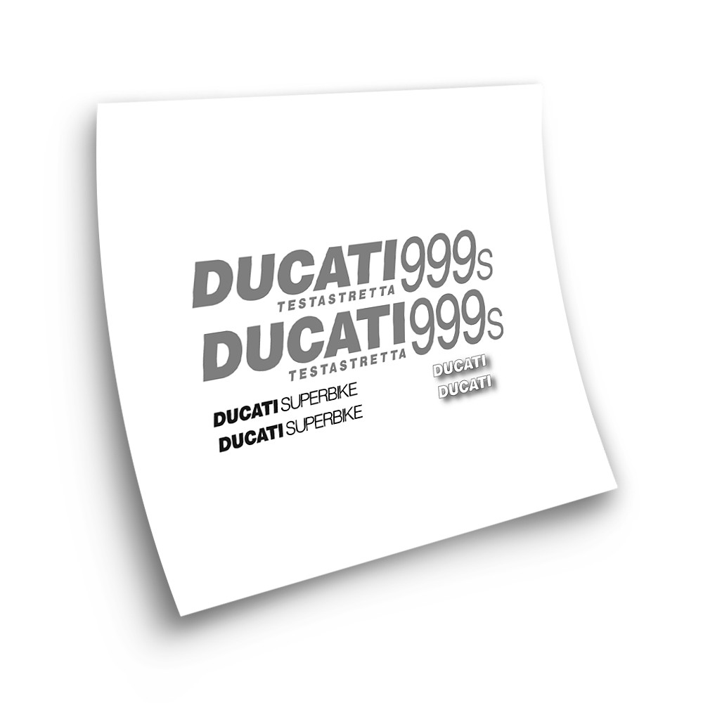 Autocollant Pour Motos Ducati 999s Testastretta - Star Sam
