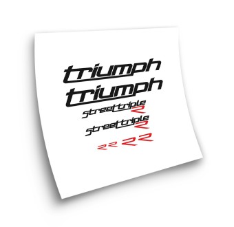 Adesivi Per Motocicletta Triumph Street triple R - Star Sam