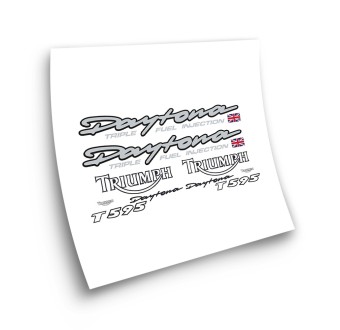 Stickers Moto Triumph Daytona T595 Ano 1997 Vermelho - Star Sam