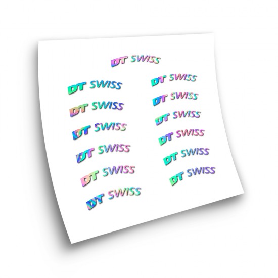 Stickers Pour Jantes de Velo DT Swiss 40mm mod2 - Star Sam