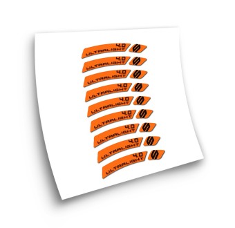 Stickers Pour Jantes de Velo Speedsix Ultralight 4.0 - Star Sam