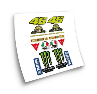 Moto GP Valentino Rossi 46 Motorbike Stickers  - Star Sam