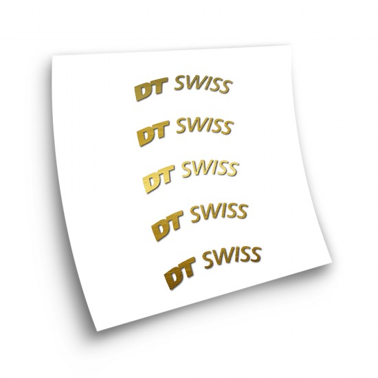 DT Swiss 5uds 50mm Rims Bike Sticker Choose Colour - Star Sam