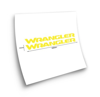 Conjunto De Autocolantes Wrangler Para Automóveis - Star Sam