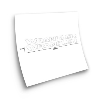 Wrangler Car Stickers Set - Star Sam