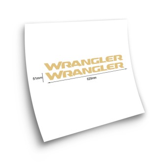 Wrangler Autoaufkleber Set - Star Sam