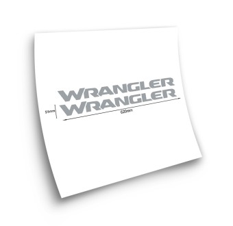 Conjunto De Autocolantes Wrangler Para Automóveis - Star Sam