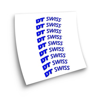 DT Swiss 50mm Rims Bike Sticker Choose Colour - Star Sam