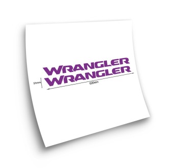 Wrangler Car Stickers Set - Star Sam