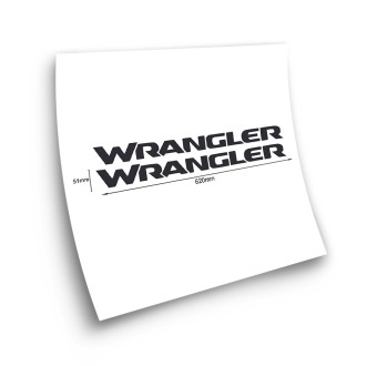 Conjunto De Autocolantes Wrangler Para Automóveis - Star Sam