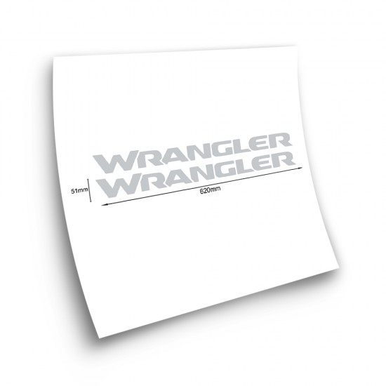 Conjunto De Autocolantes Wrangler Para Automóveis - Star Sam