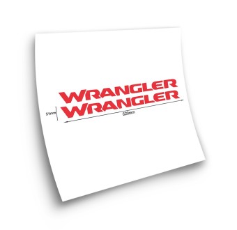 Set Autocollants Pour Voiture Wrangler - Star Sam