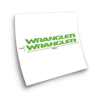 Conjunto De Autocolantes Wrangler Para Automóveis - Star Sam