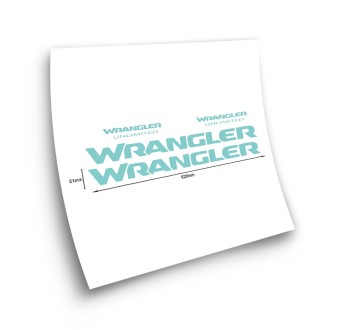 Set Di Adesivi Per Auto Wrangler Unlimited - Star Sam