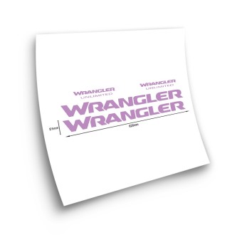 Juego De Pegatinas Para Coches Wrangler Unlimited - Star Sam