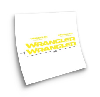 Set Di Adesivi Per Auto Wrangler Unlimited - Star Sam