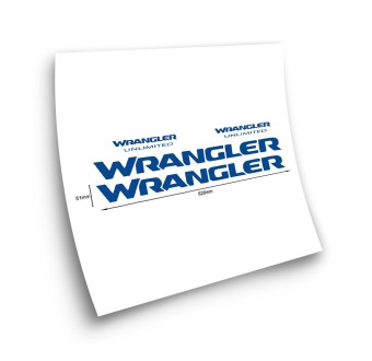 Wrangler Unlimited Autoaufkleber Set - Star Sam