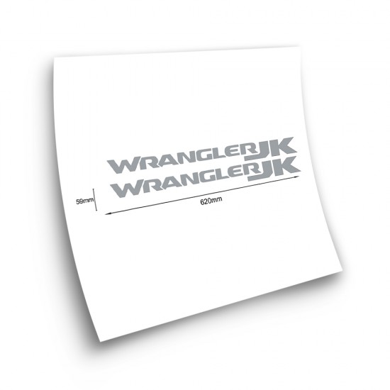 Wrangler JK Car Stickers Set - Star Sam