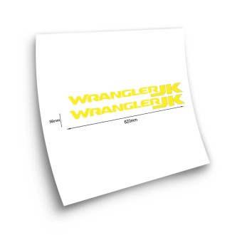 Wrangler JK Car Stickers Set - Star Sam