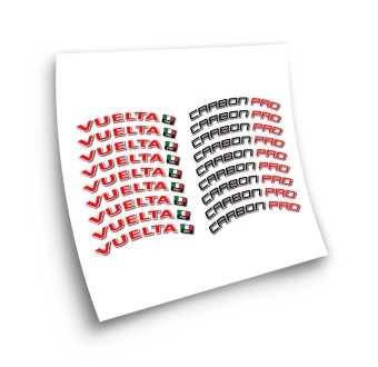 Vuelta Carbon Pro 55mm road bike compatible stickers