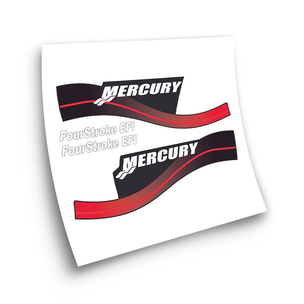 Vinilos Barcos Motor Fueraborda Mercury Fourstroke EFI - Star Sam