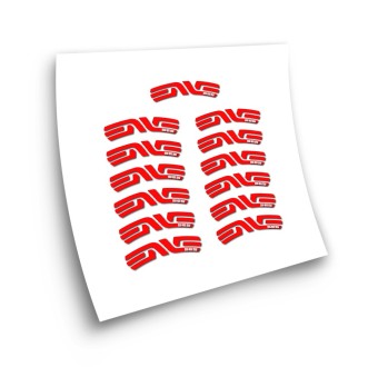 Stickers Pour Jantes de Velo Enve 60 millimetri - Star Sam