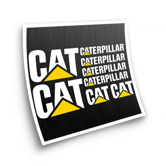 Αυτοκόλλητα για τρακτέρ Caterpillar Εκσκαφείς CAT - Star Sam