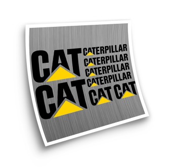 Αυτοκόλλητα για τρακτέρ Caterpillar Εκσκαφείς CAT - Star Sam