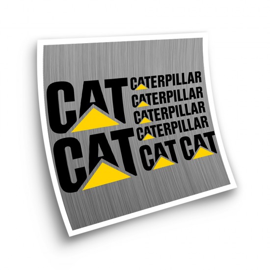 Naklejki na ciągniki Caterpillar Koparki CAT - Star Sam