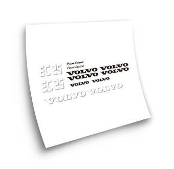 Volvo EC25 Power Control Excavators Tractor Stickers - Star Sam