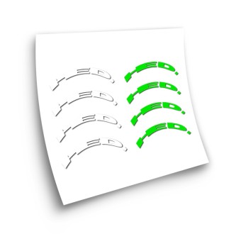 Hed 88mm Felgen Fahrrad-Aufkleber Farbe Wahlen - Star Sam