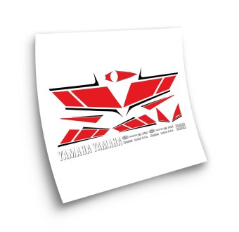 Yamaha TZR 50 50 Anniversary Motorbike Stickers  - Star Sam