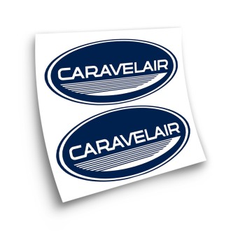 Caravelair 2 Stickers Choose Colour Camper Van Stickers - Star Sam