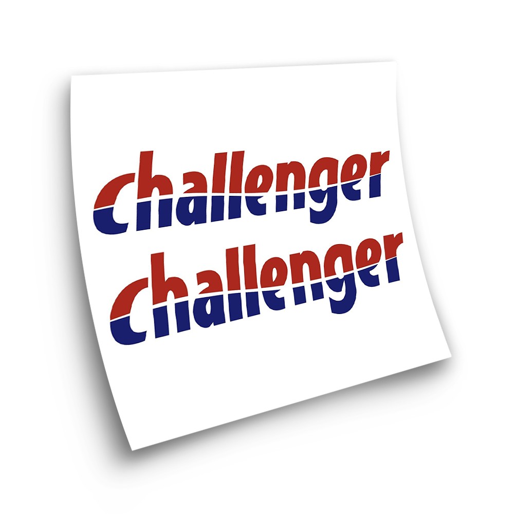 Stickers Pour Camping Cars Challenger 2 Autocollants - Star Sam