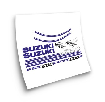 Autocollants Pour Motos de Sport  Suzuki GSX600F 1988 - Star Sam