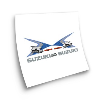 Autocolantes de Motos Suzuki GSXR Ano 2008 Branco - Star Sam