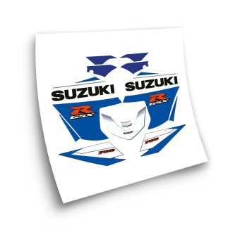 Suzuki GSXR 750 Motorbike Stickers Year 2005 Blue - Star Sam